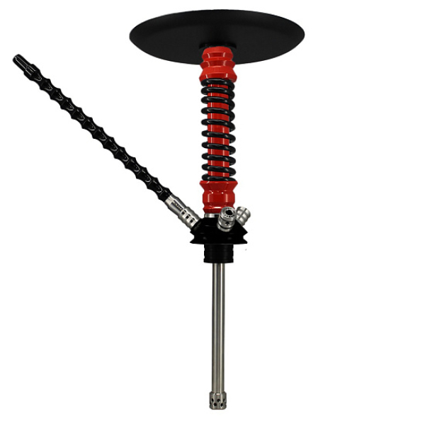Кальян Mamay Customs V3  Coilovers Mini Красный Черный в Челябинске