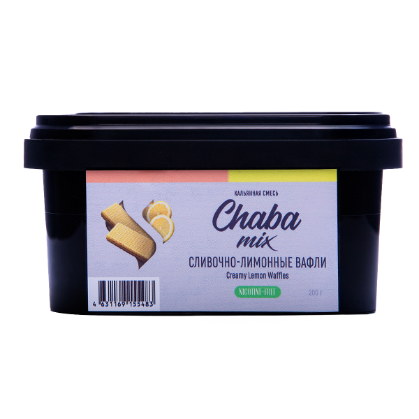 Бестабачная смесь Chaba Сливочно Лимонные Вафли 200 грамм в Челябинске