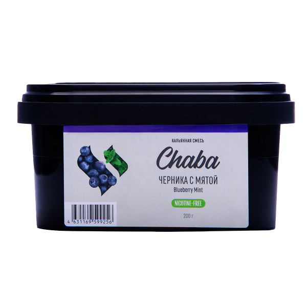 Бестабачная смесь Chaba Черника С Мятой 200 грамм в Челябинске
