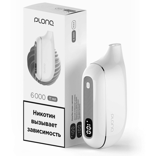 Электронка Plonq Max 6000 Чёрная Смородина в Челябинске