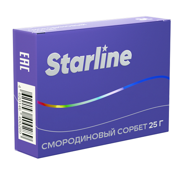Табак Starline Смородиновый Сорбет 25 грамм в Челябинске