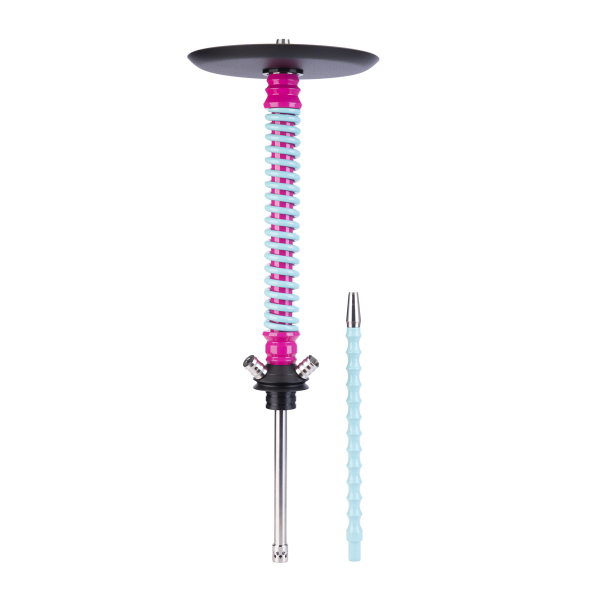 Кальян Mamay Customs Coilovers Фуксия Мята   Грав. Черепа в Челябинске