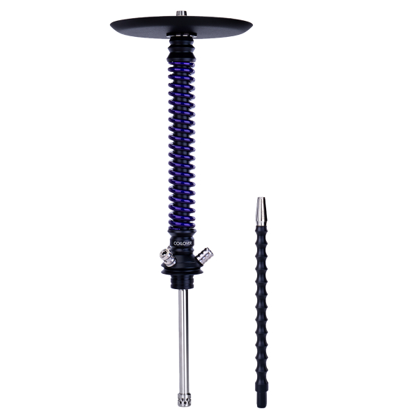 Кальян Mamay Customs Coilovers Чёрно Фиолетовый Лак в Челябинске