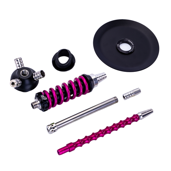Кальян Mamay Customs Coilover Micro Розовый Лак в Челябинске