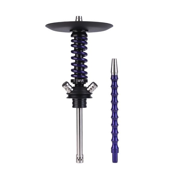 Кальян Mamay Customs Coilover Micro Чёрно Фиолетовый Лак в Челябинске