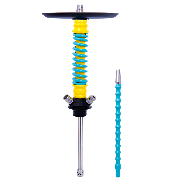 Кальян Mamay Customs Coilovers Mini Жёлто Мятный в Челябинске