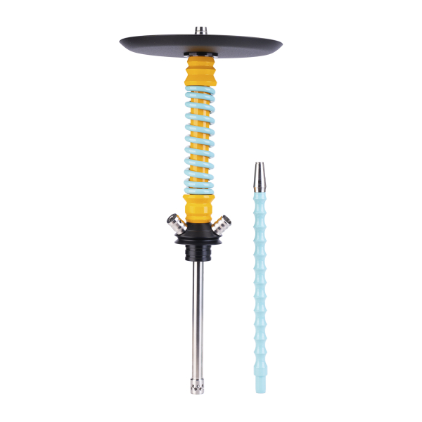 Кальян Mamay Customs Coilovers Mini Жёлто Мятный Грав. Котофаки в Челябинске