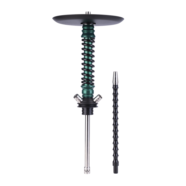 Кальян Mamay Customs Coilovers Mini Зелёный Лак Чёрный   Гр. Кубы в Челябинске