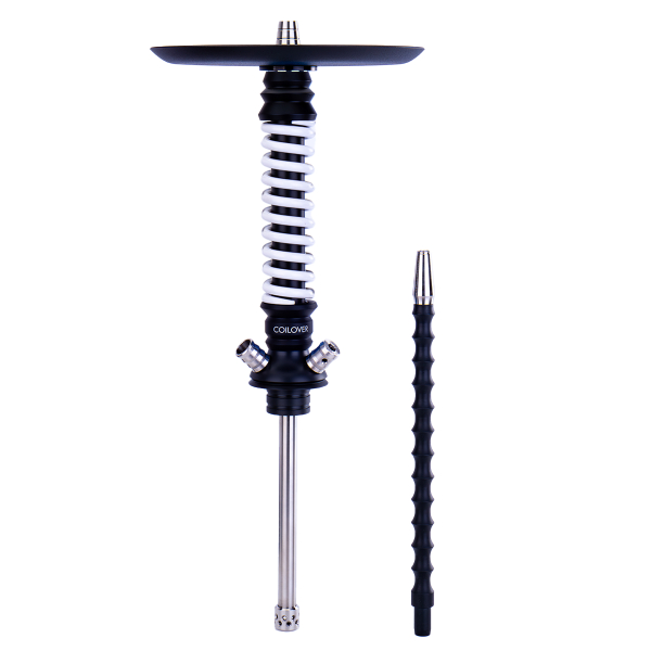 Кальян Mamay Customs Coilovers Mini Чёрно Белый   Гр. Кит в Челябинске