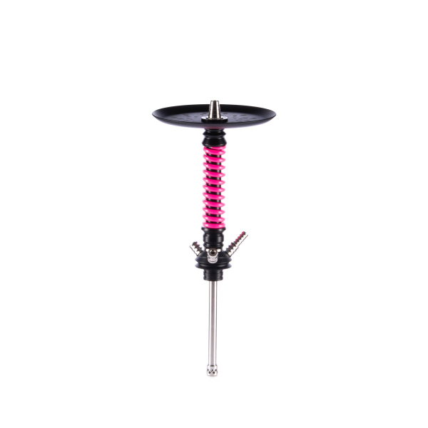 Кальян Mamay Customs Coilovers Mini Чёрно Розовый в Челябинске