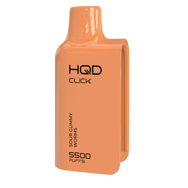 Картридж Hqd Click  Sour Gummy Worms  Кислые Мармеладные Червячки 5500 тяг в Челябинске