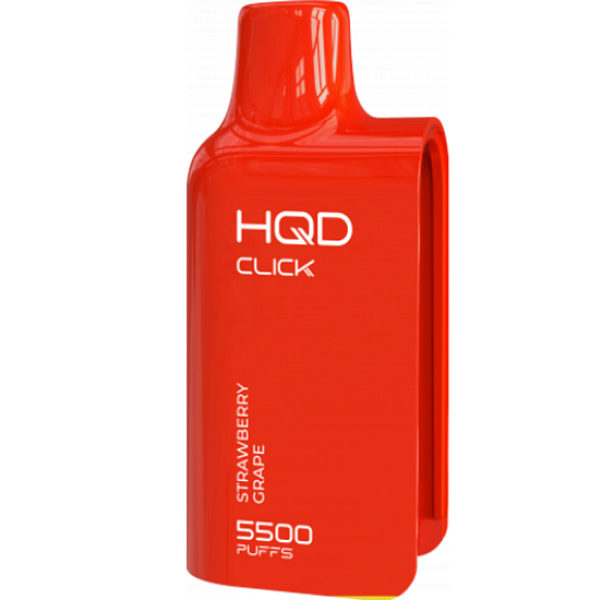 Картридж Hqd Click  Strawberry Grape  Клубника Виноград 5500 тяг в Челябинске