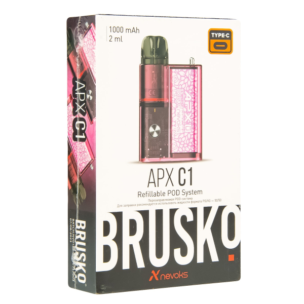 POD-система Brusko Apx C1 Коралловый Цветок в Челябинске
