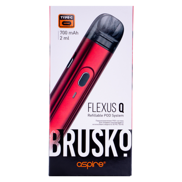 POD-система Brusko Flexus Q Красный в Челябинске