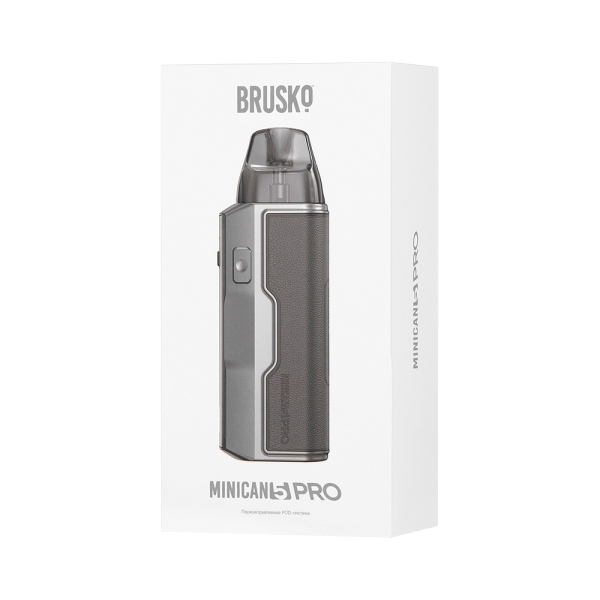 POD-система Brusko Minican 5 Pro Серый Металлик в Челябинске