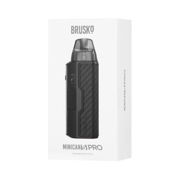 POD-система Brusko Minican 5 Pro Черный Карбон в Челябинске