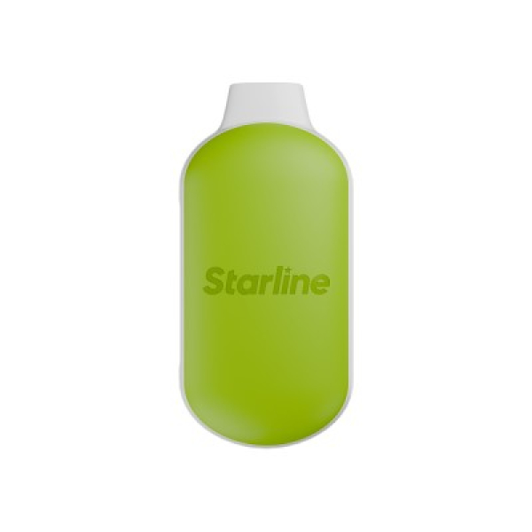 Электронка Starline Midi Зеленое Яблоко  7000 затяжек в Челябинске
