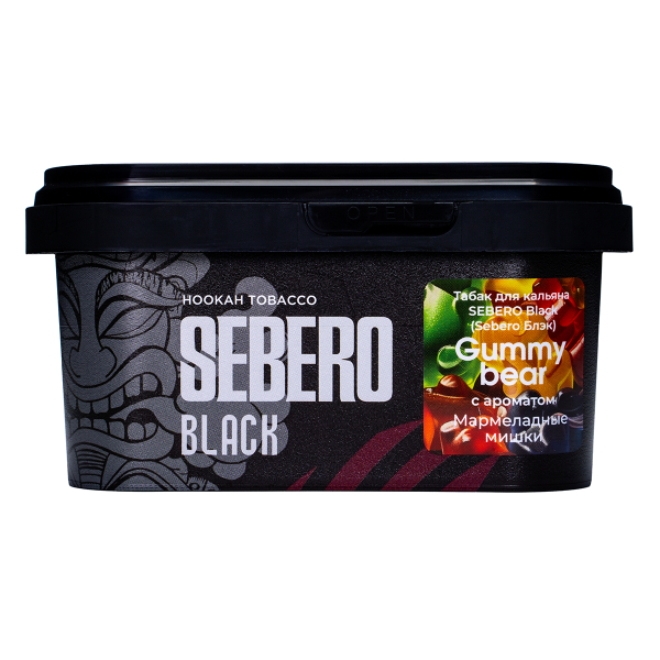 Табак Sebero Black Gummy Bear 200 грамм в Челябинске