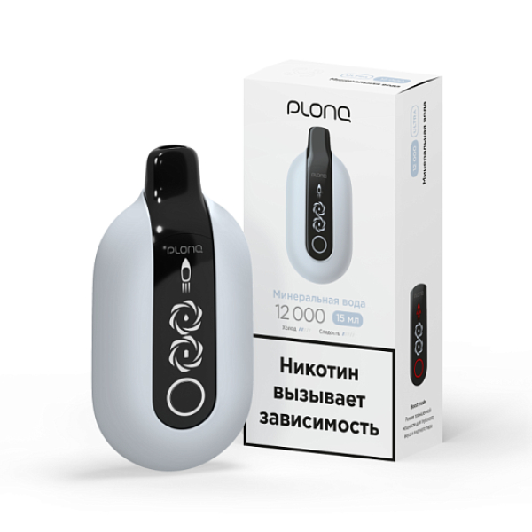 Электронка Plonq Ultra Минеральная Вода  12000 затяжек в Челябинске