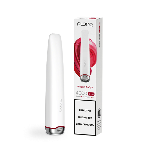 Электронка Plonq Plus Pro Вишня Арбуз 4000 затяжек в Челябинске