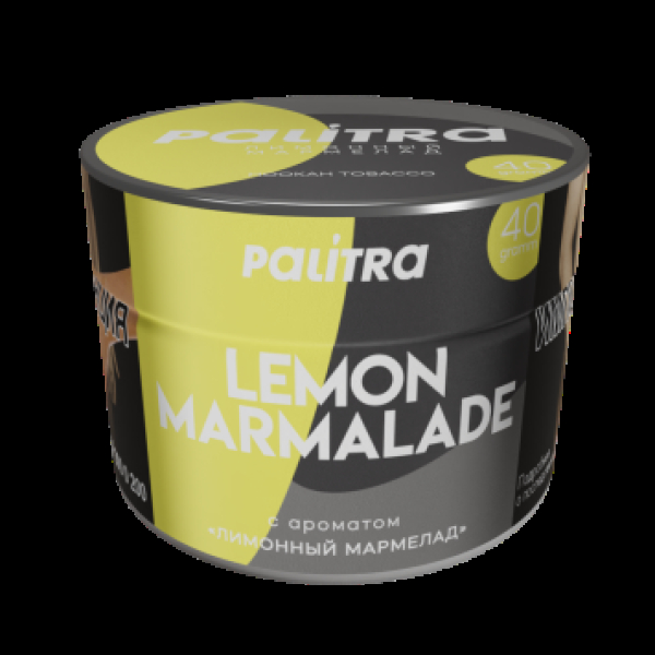 Табак Palitra Lemon Marmalade Лимонный Мармелад 40 грамм в Челябинске