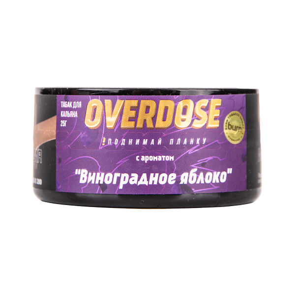 Табак Overdose Grapple 100 грамм в Челябинске