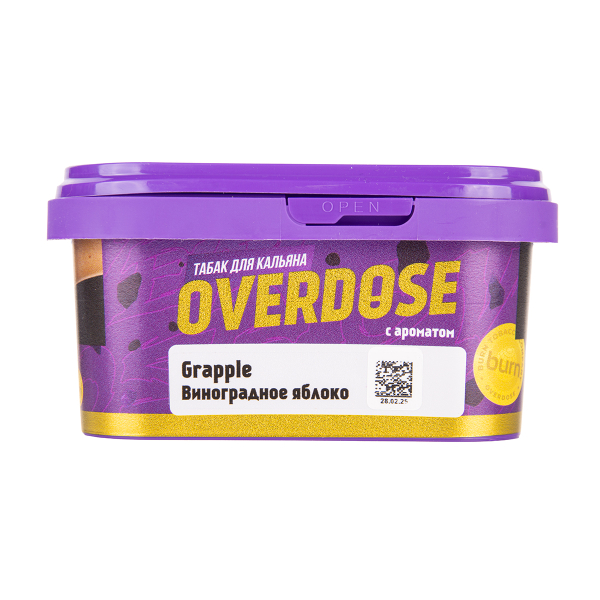 Табак Overdose Grapple 200 грамм в Челябинске