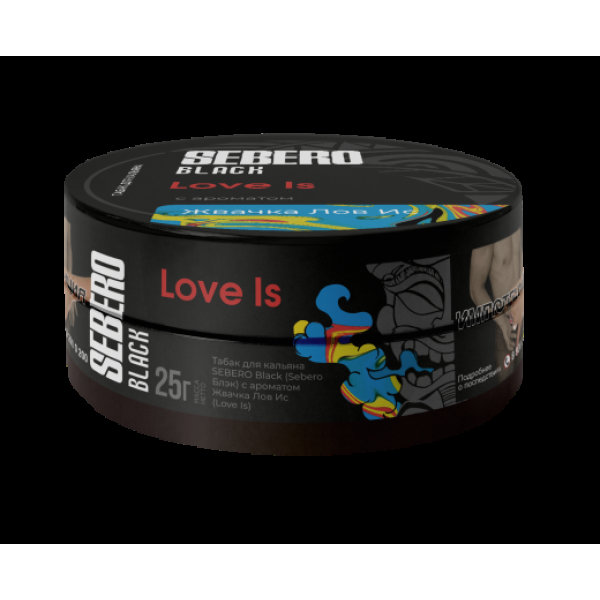 Табак Sebero Black Black Love Is 25 грамм в Челябинске
