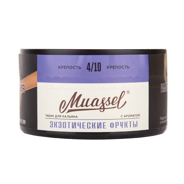 Табак Muassel Medium Экзотические Фрукты 200 грамм в Челябинске
