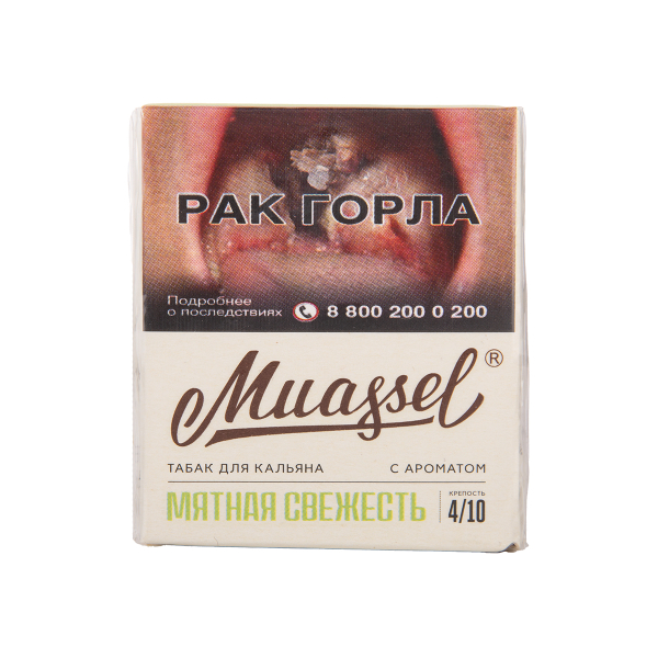 Табак Muassel Medium Мятная Свежесть 40 грамм в Челябинске