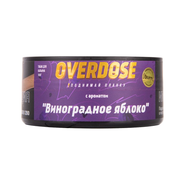 Табак Overdose Grapple 25 грамм в Челябинске