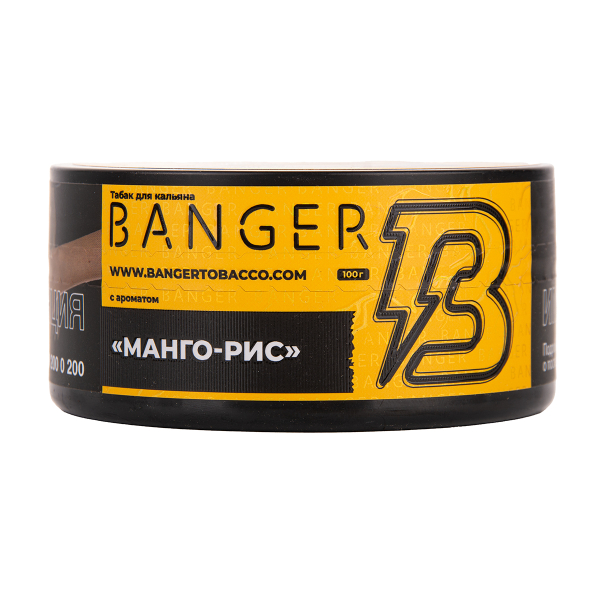 Табак Banger Mango Rice 100 грамм в Челябинске