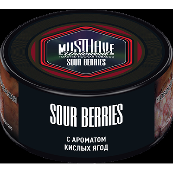 Табак Must have Sour Berries 25 грамм в Челябинске