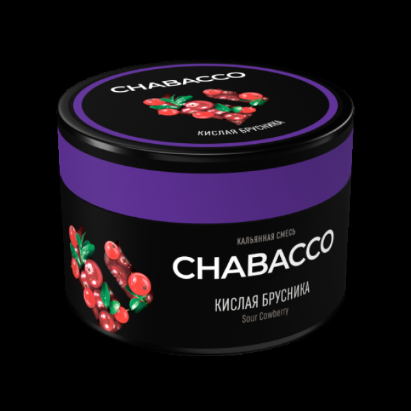 Бестабачная смесь Chabacco Medium Sour Cowberry 40 грамм в Челябинске