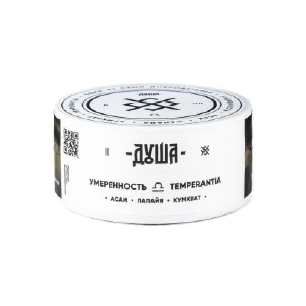 Табак Душа Temperantia Ii Умеренность Асаи Папайя Кумкват 25 грамм в Челябинске