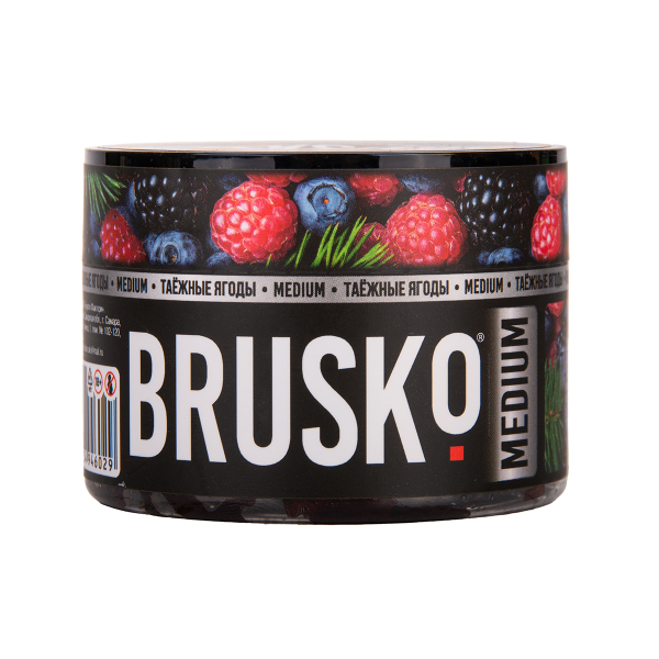 Бестабачная смесь Brusko Zero Таёжные Ягоды 50 грамм в Челябинске