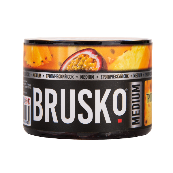 Бестабачная смесь Brusko Zero Тропический Сок 50 грамм в Челябинске
