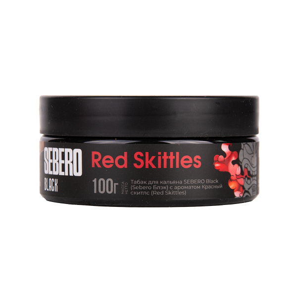Табак Sebero Black Red Skittles 100 грамм в Челябинске