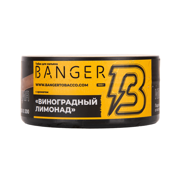 Табак Banger Grape Lemonade 100 грамм в Челябинске
