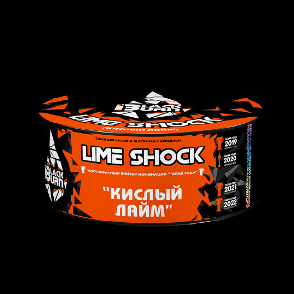 Табак BlackBurn Lime Shock 100 грамм в Челябинске