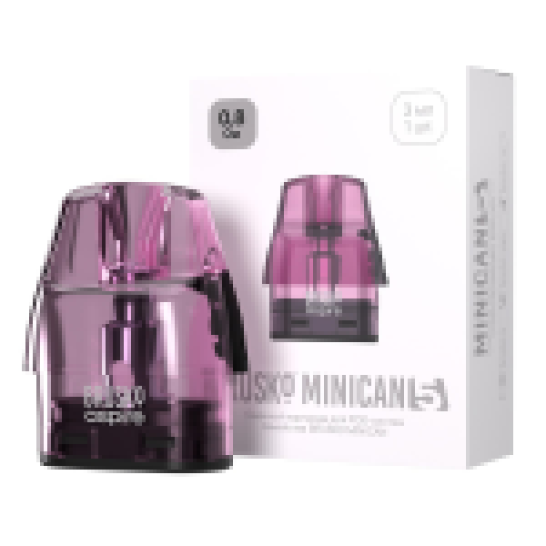 Картридж Brusko Minican 5 3 Мл 08 Ом Розовый Pink Упак. 1 Шт. в Челябинске