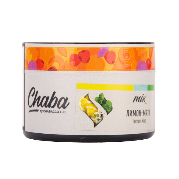 Бестабачная смесь Chaba Mix Lemon Mint Nicotine Free 40 грамм в Челябинске