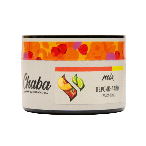 Бестабачная смесь Chaba Mix Peach Lime Nicotine Free 40 грамм в Челябинске