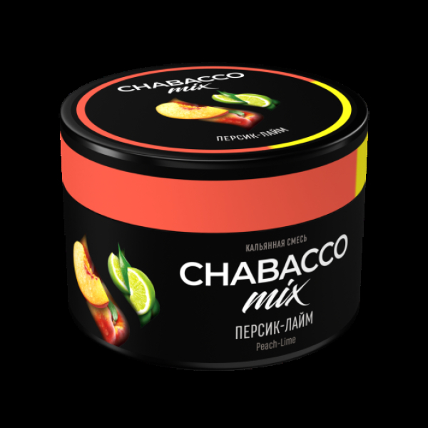 Бестабачная смесь Chabacco Mix Medium Peach Lime 40 грамм в Челябинске