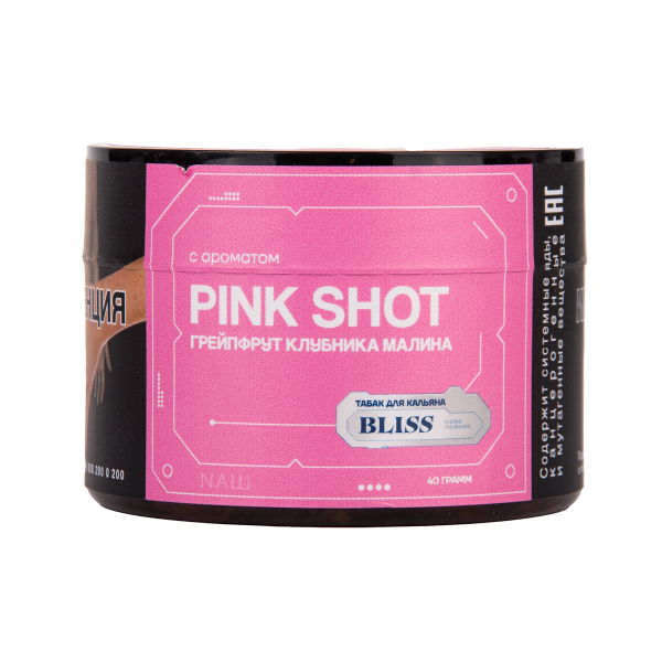 Табак BLISS Pink Shot 40 грамм в Челябинске