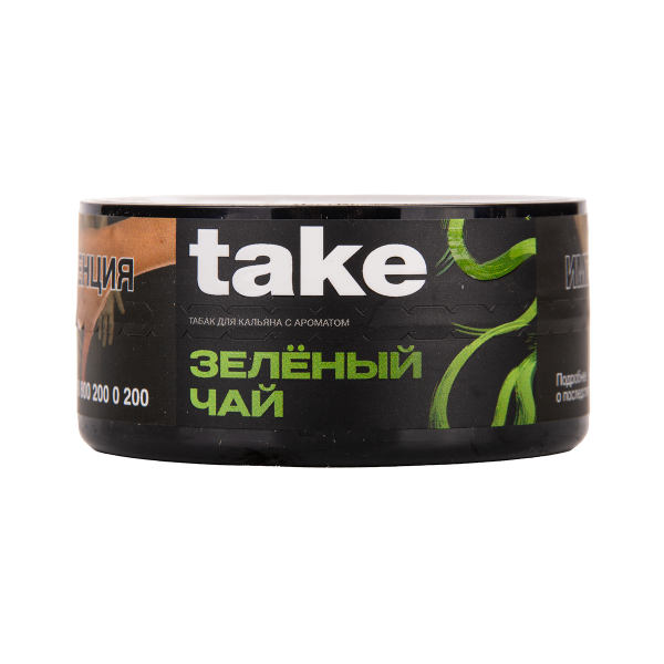 Табак TAKE Green Tea 25 грамм в Челябинске
