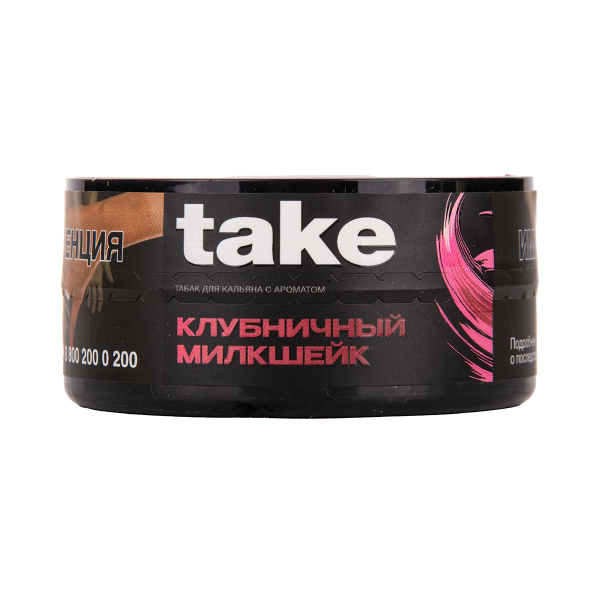 Табак TAKE Strawberry Milkshake 25 грамм в Челябинске