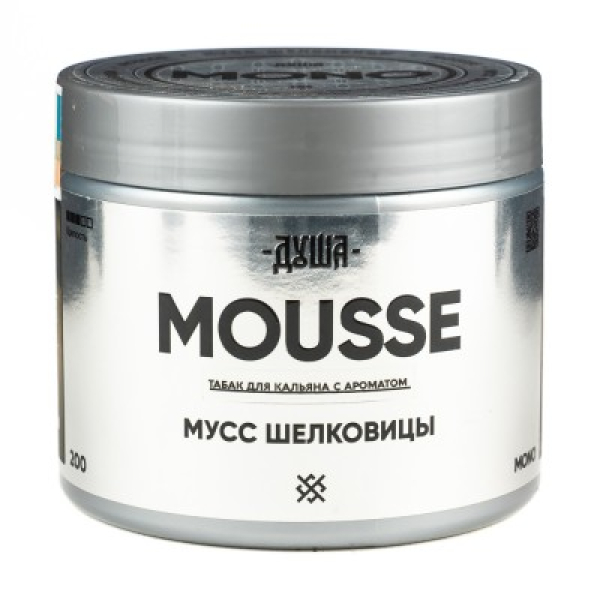 Табак Душа Mousse Мусс Шелковицы 200 грамм в Челябинске