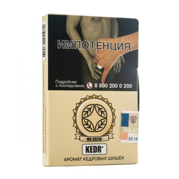 Табак Mr Brew Kedr Аромат Кедровых Шишек 25 грамм в Челябинске