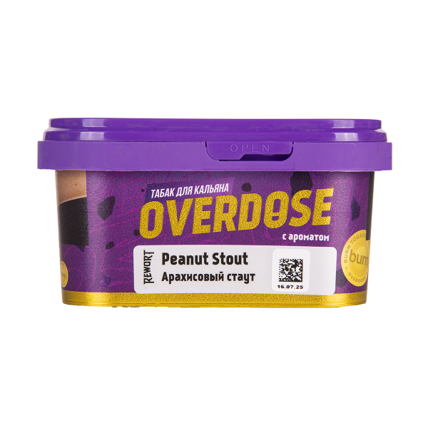 Табак Overdose Peanut Stout 200 грамм в Челябинске